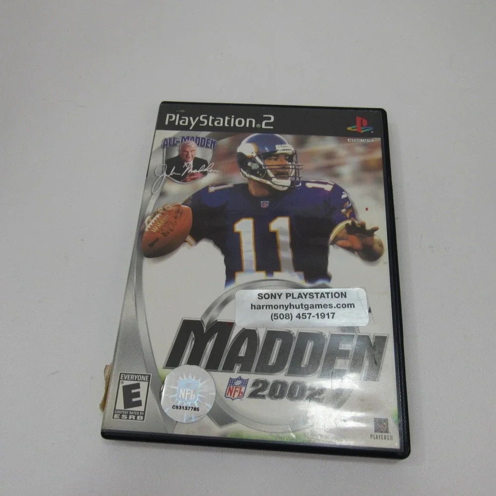 Madden‎ NFL 2002 (Sony PlayStation 2, PS2, 2001)  1